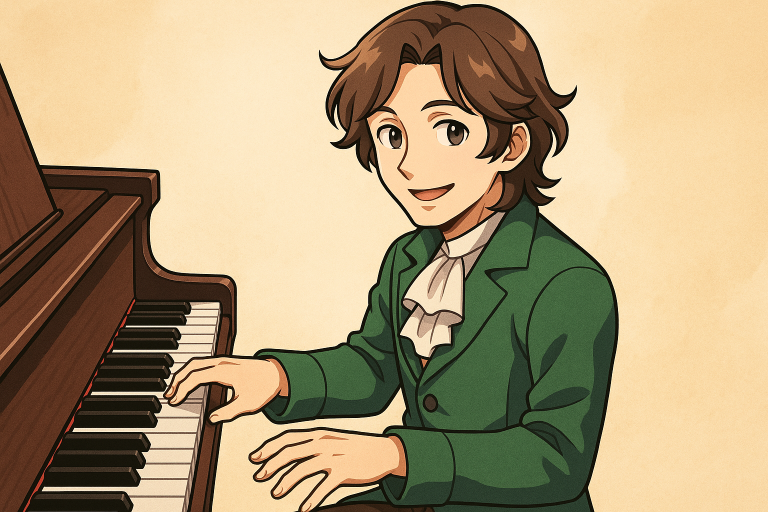 ブルグミュラーの擬人化