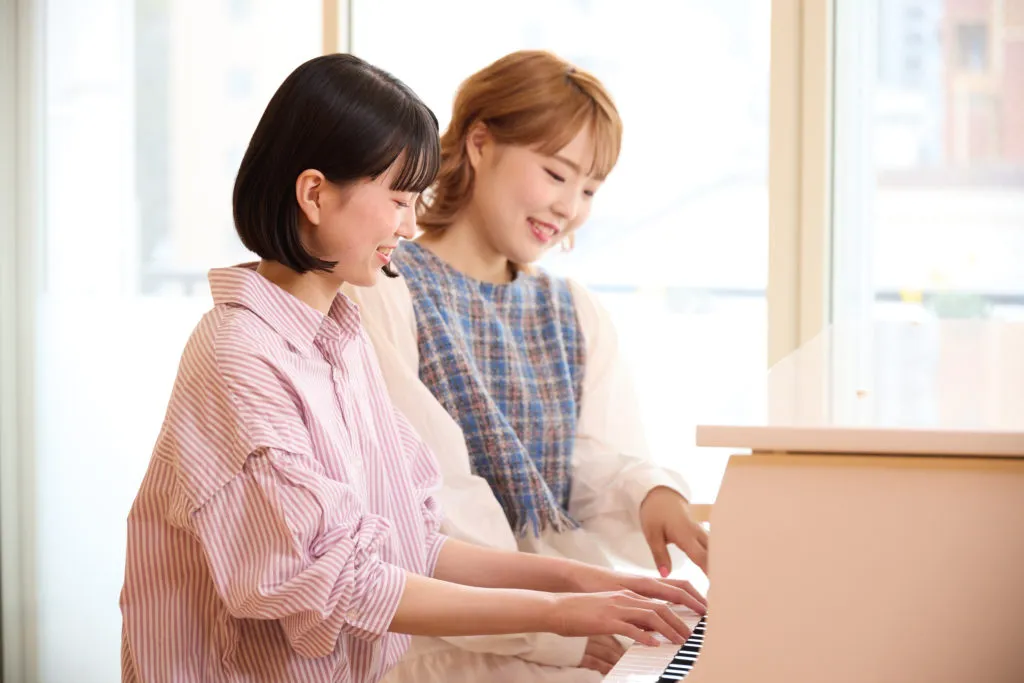 Hanaポップスピアノのレッスン風景イメージ